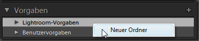 neuer Odner