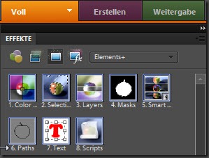 Elementsplus die Effekte