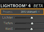 Lightroom 4: Entwickeln Prozess 2012, Tiefen und Lichter